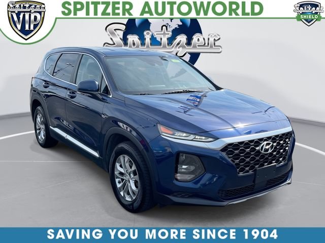 Blue 2019 Hyundai Santa Fe 2.4L SE FWD SUV / Crossover Front-Wheel Drive 8-Speed Automatic
