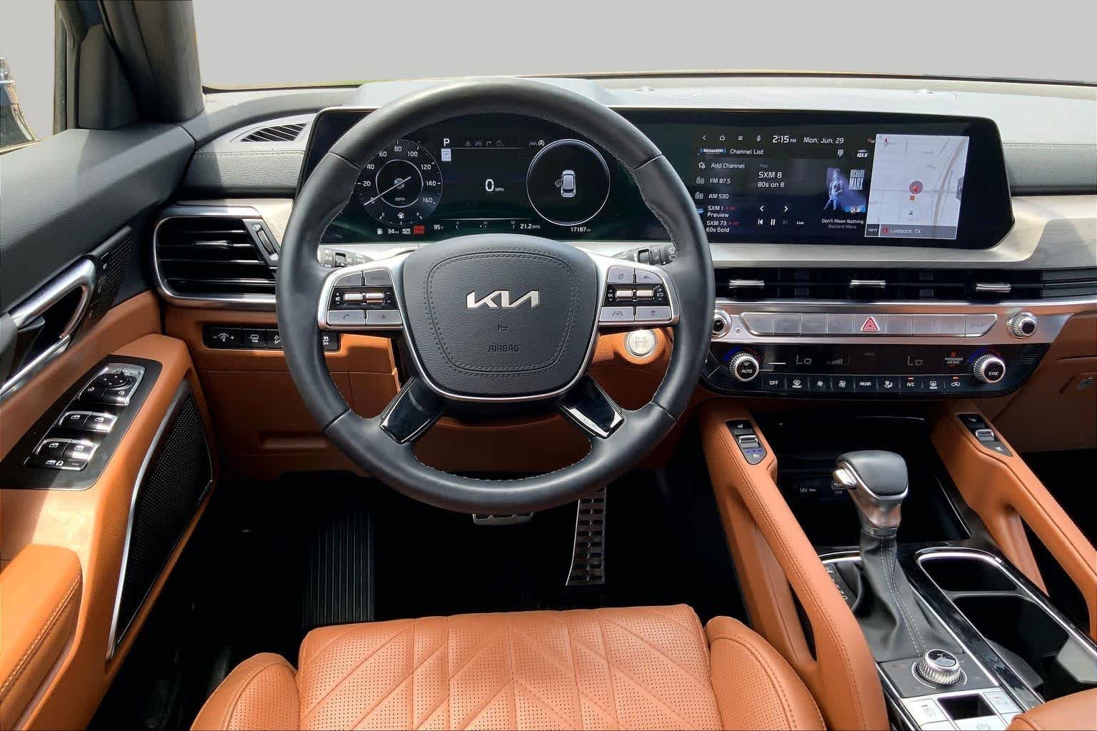 Used 2025 Midnight Lake Blue Kia SX-Prestige X-Line image 6