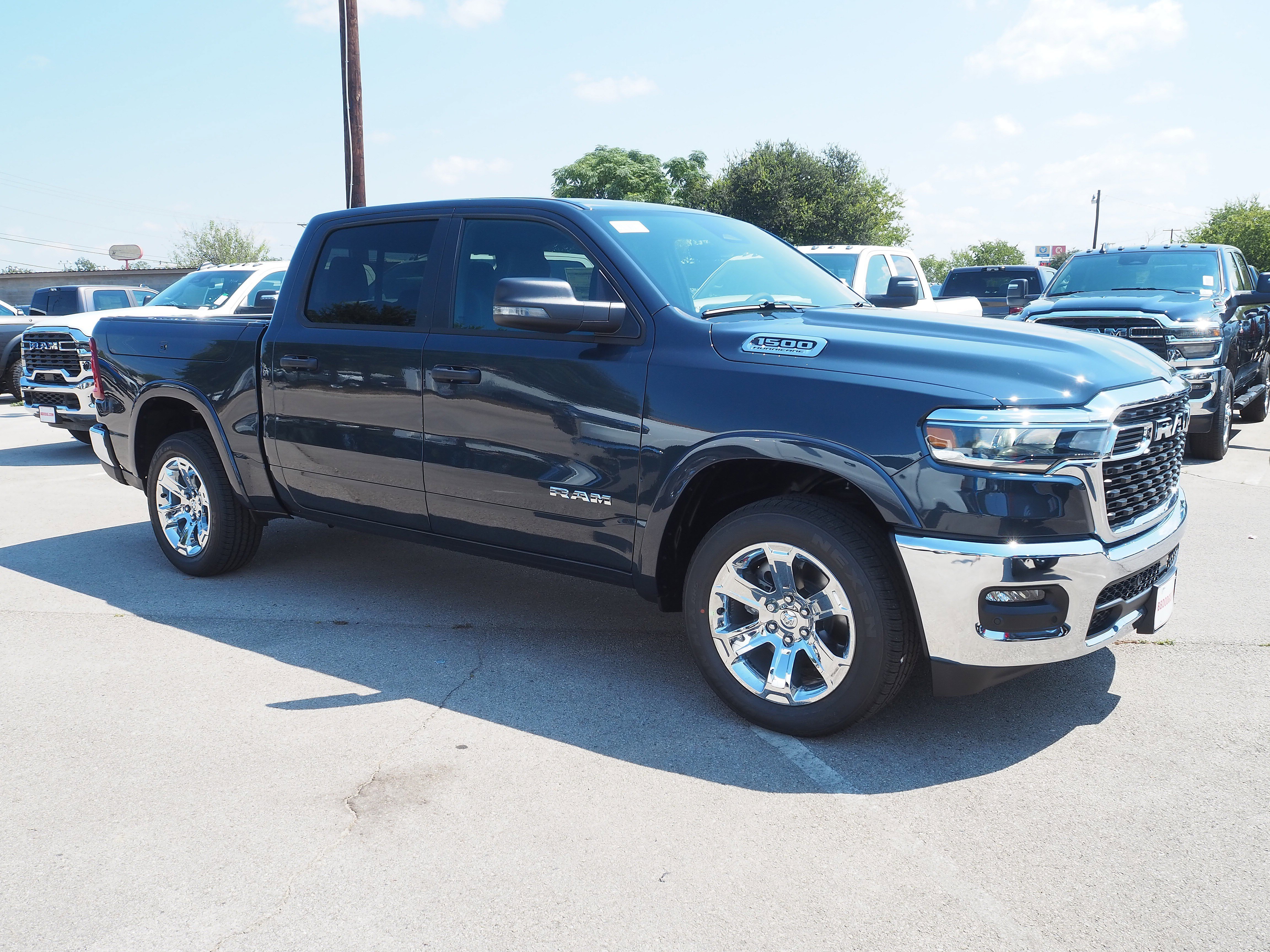 New 2026 Forged Blue Metallic Exterior Paint RAM Big Horn image 5