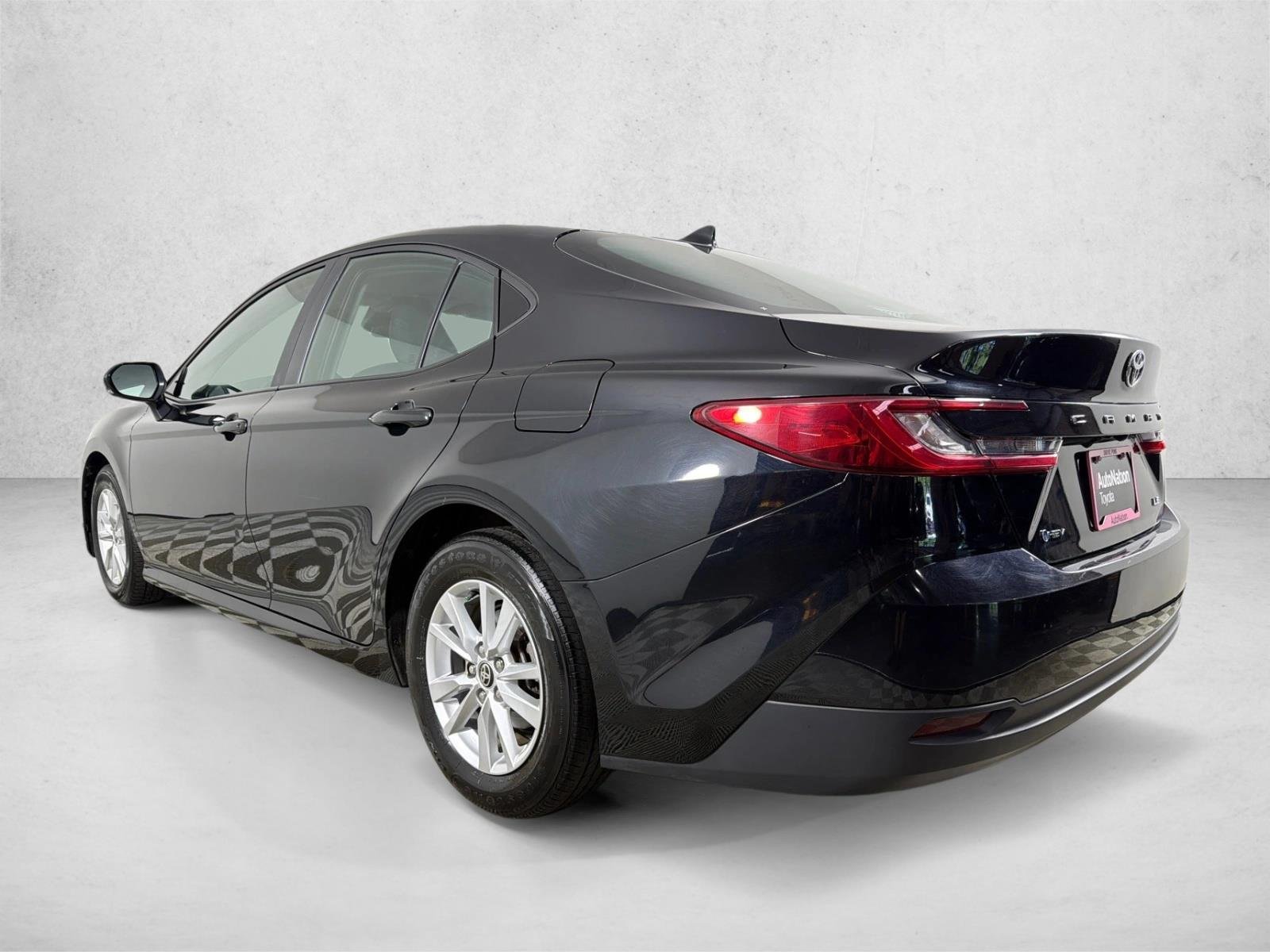 Used 2025 Midnight Black Metallic Toyota LE image 5