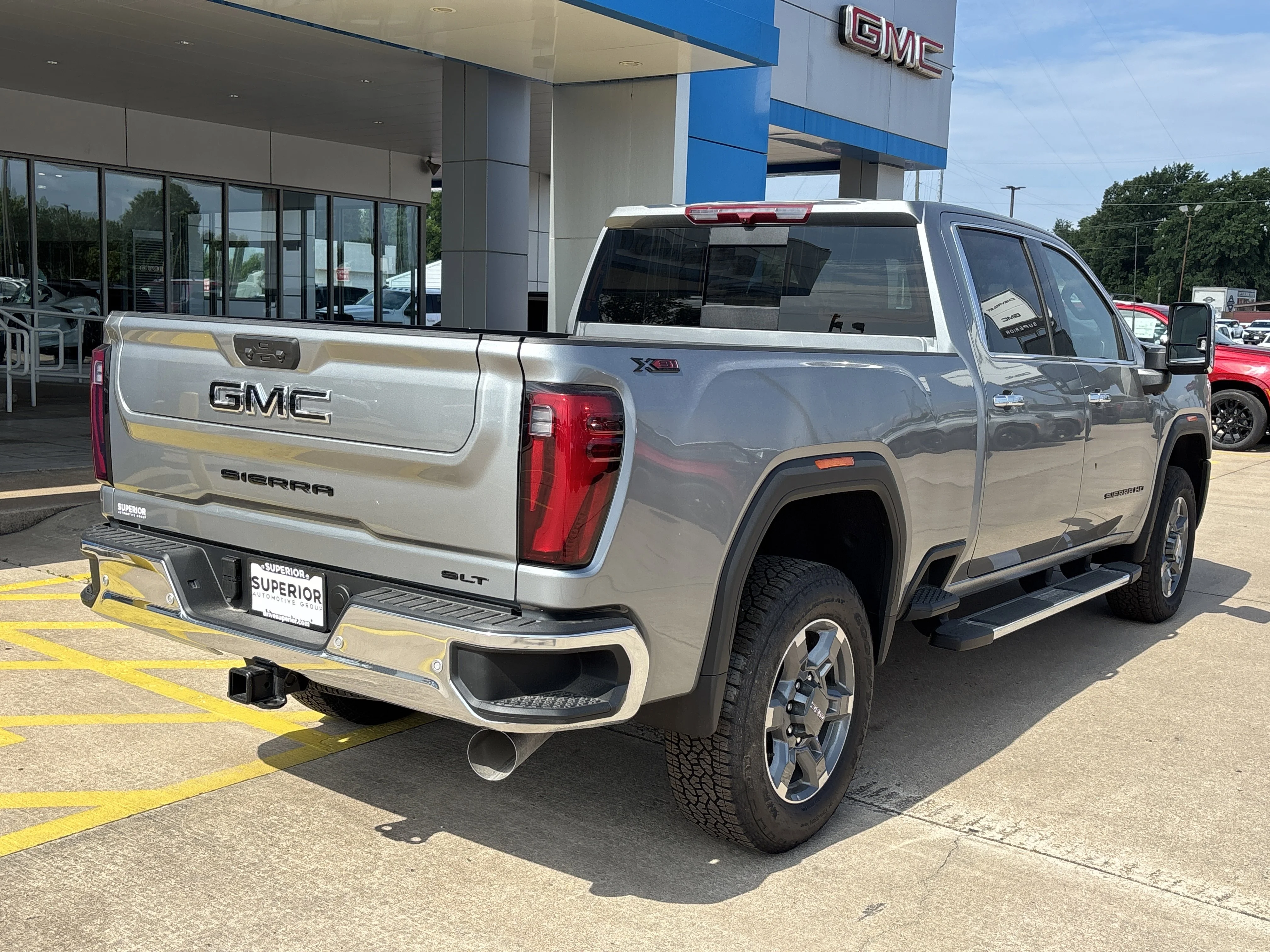 New 2026 Sterling Metallic GMC SLT image 3