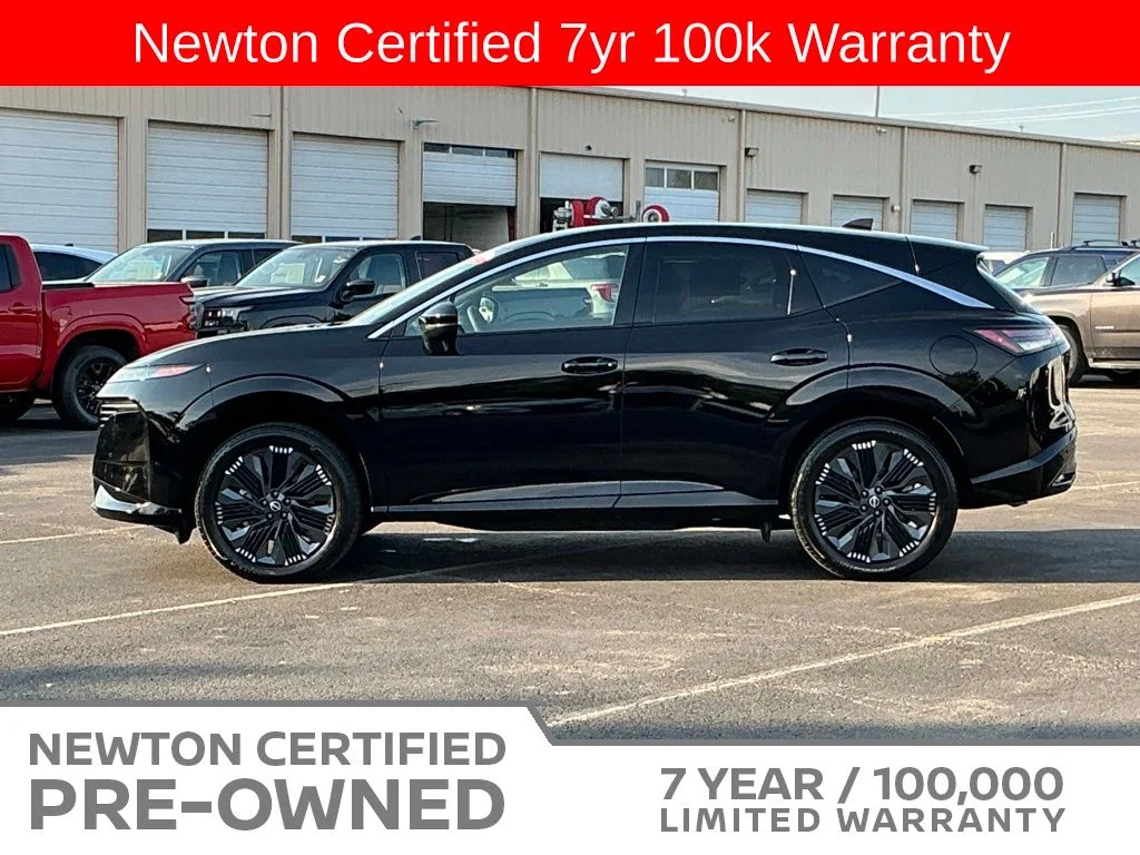 Certified Used 2026 Super Black Nissan Platinum image 3