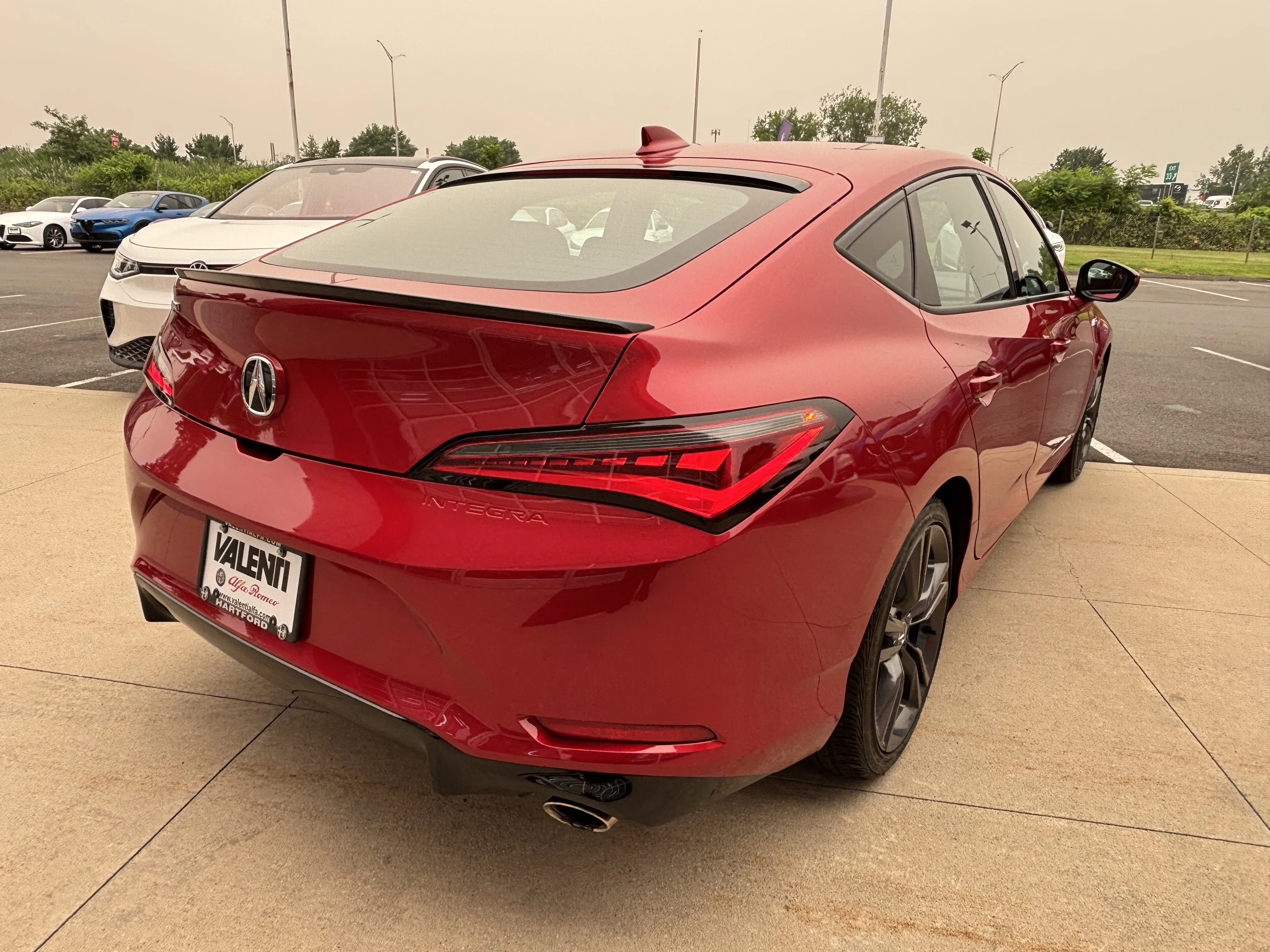 Used 2025 Performance Red Pearl Acura A-Spec Package image 8