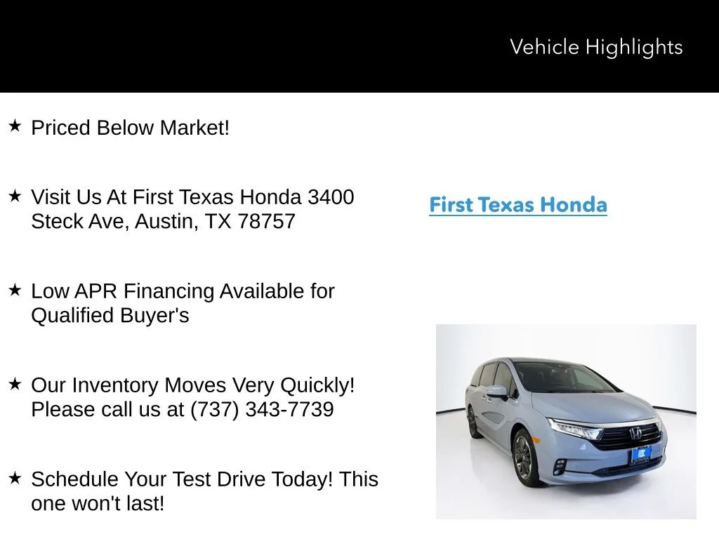 Certified Used 2024 Sonic Gray Pearl Honda Elite image 10