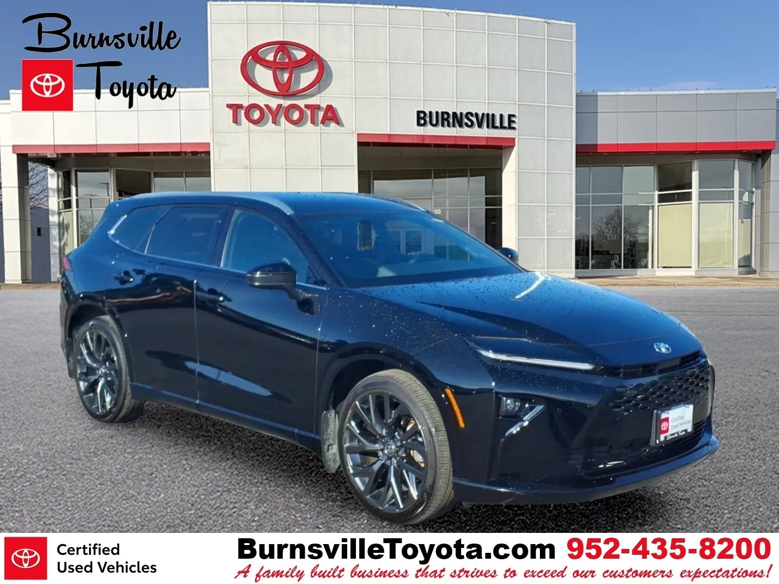 Certified Used 2025 Black Toyota Limited image 1