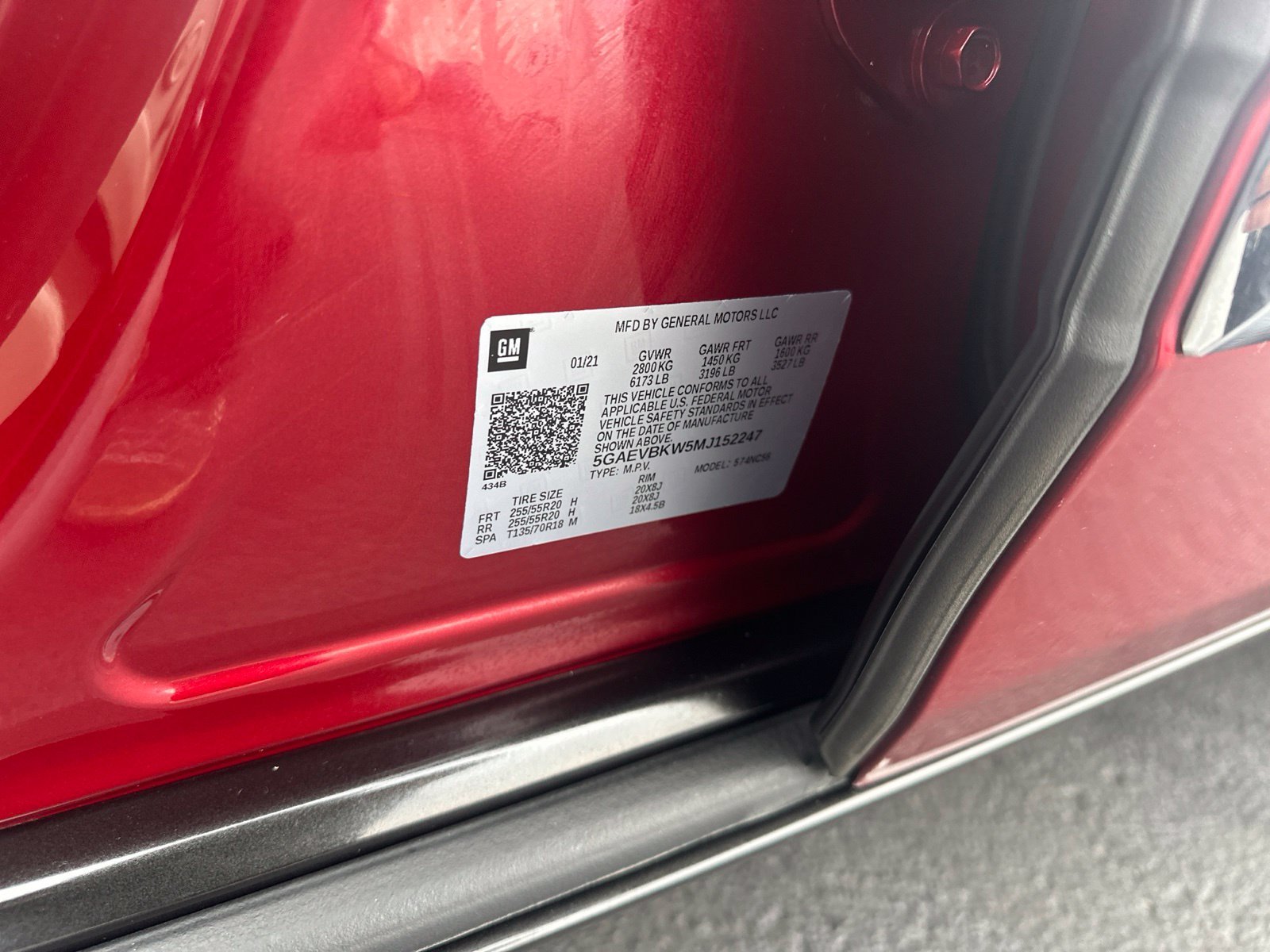 Used 2021 Red Buick Premium Group image 45