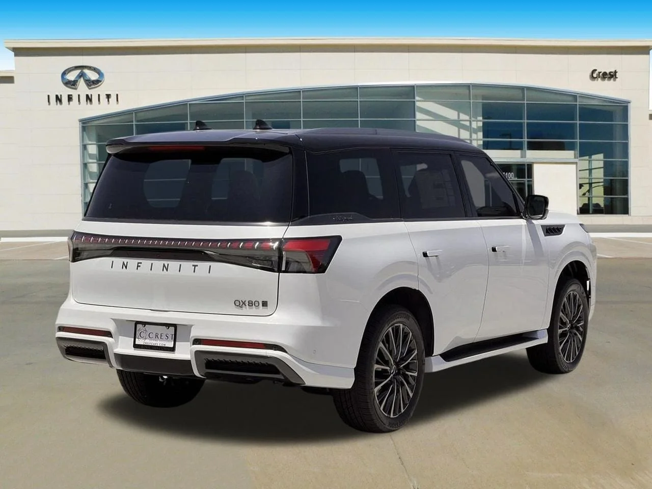 New 2027 2T RADIANT WHIT INFINITI Autograph 4WD image 3