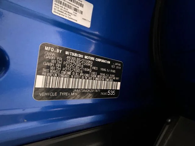 Used 2019 Blue Mitsubishi ES image 20