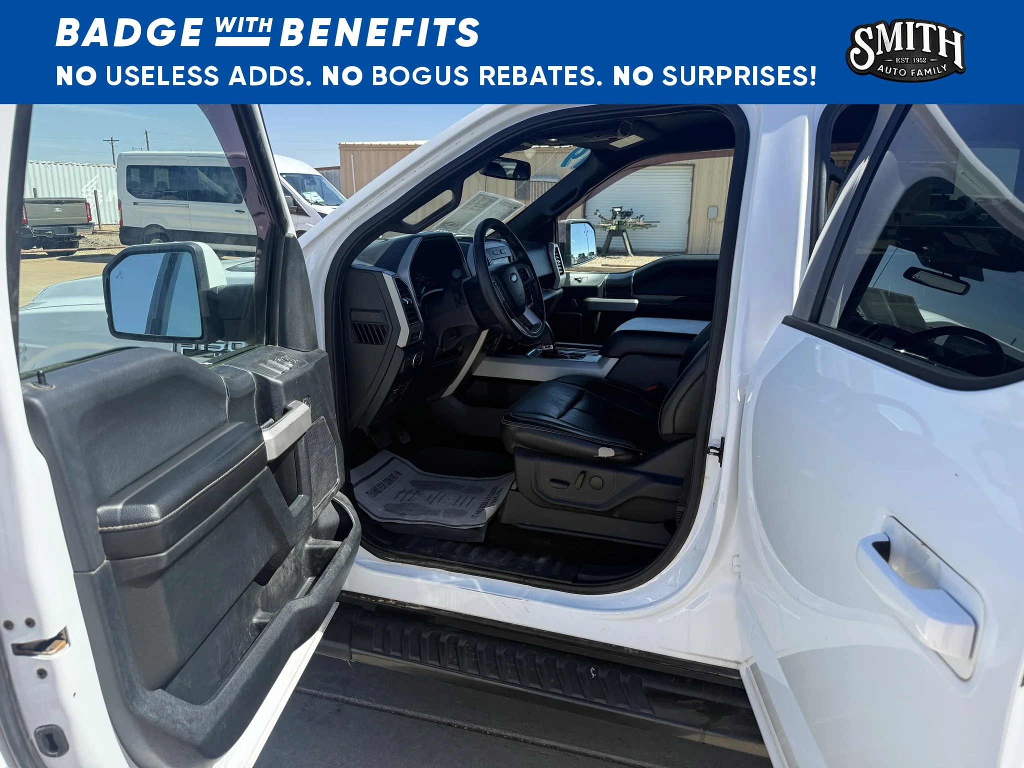 Used 2019 Oxford White Ford LARIAT image 11