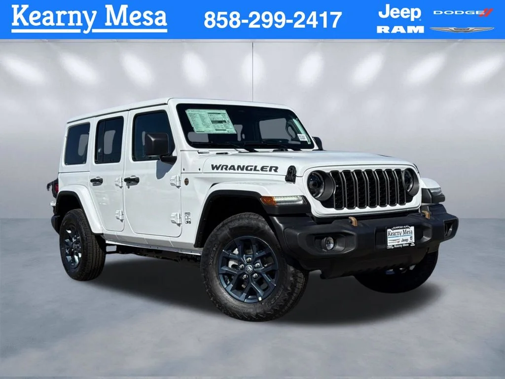 New 2026 White Jeep 85th Anniversary Edition image 1