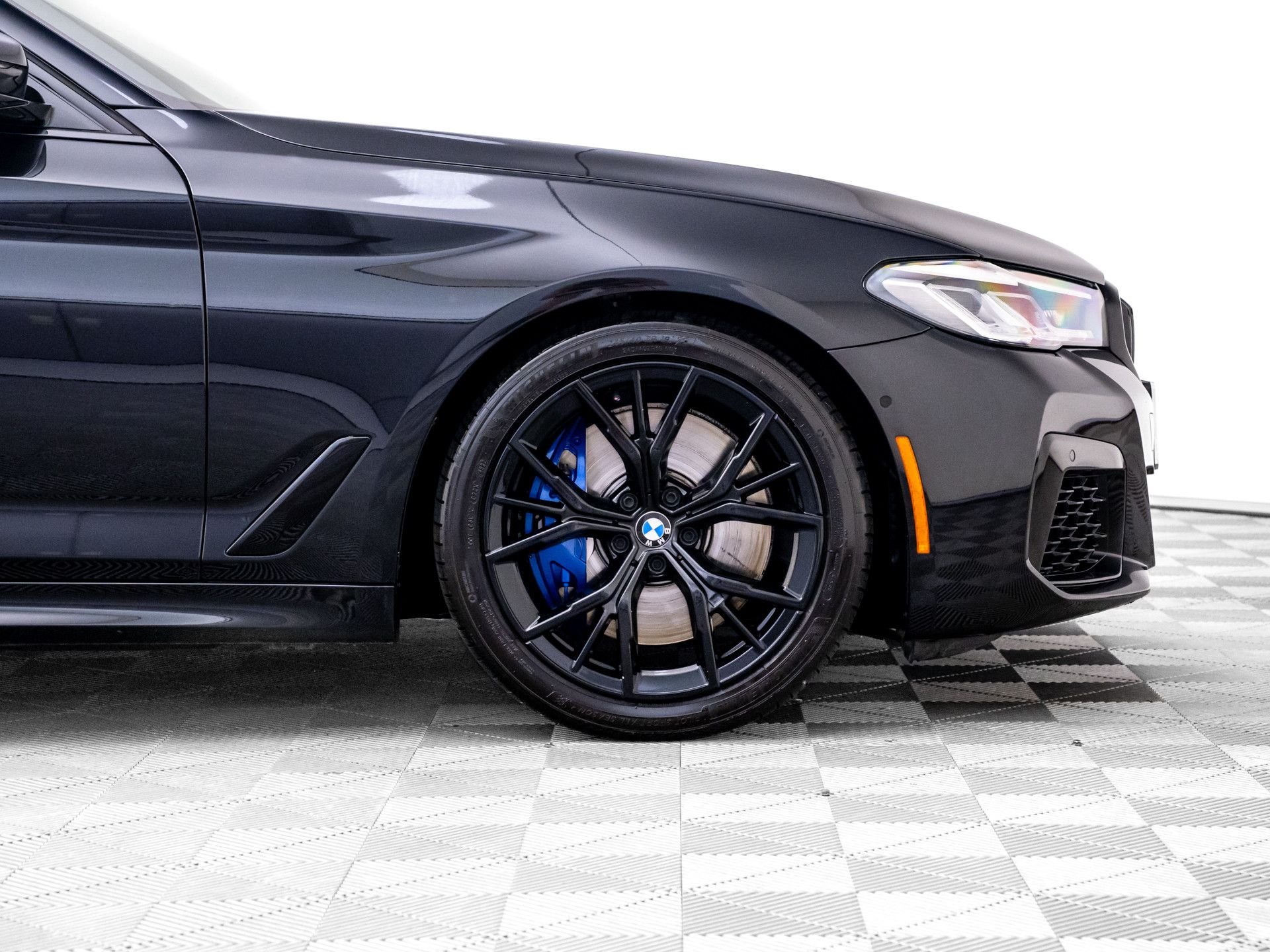 Certified Used 2023 Black Sapphire Metallic BMW M550i xDrive image 39