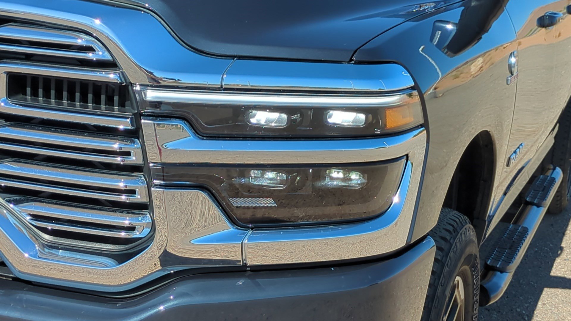 Certified Used 2025 Forged Blue Metallic Ram Laramie image 12