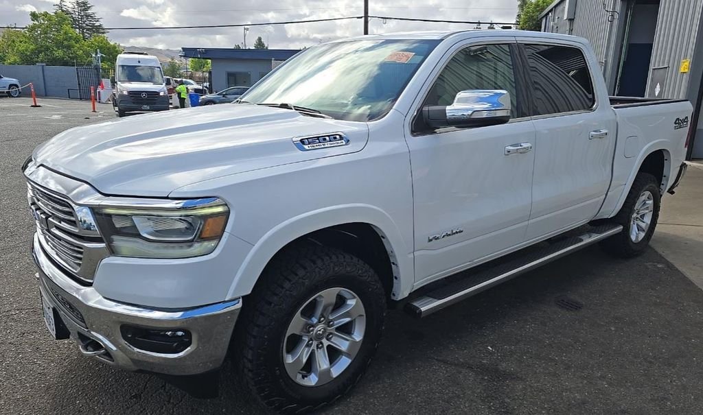 Used 2021 White Ram Laramie image 1