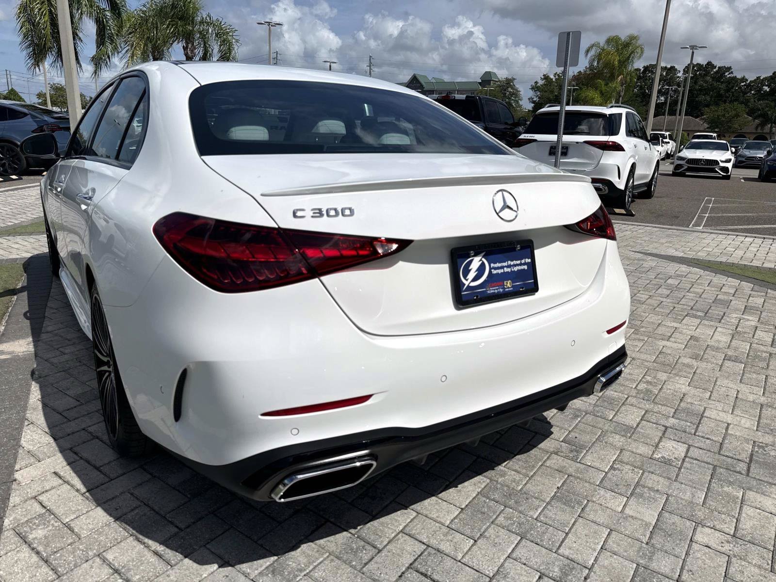 New 2026 Polar White Mercedes-Benz C 300 Sedan image 9
