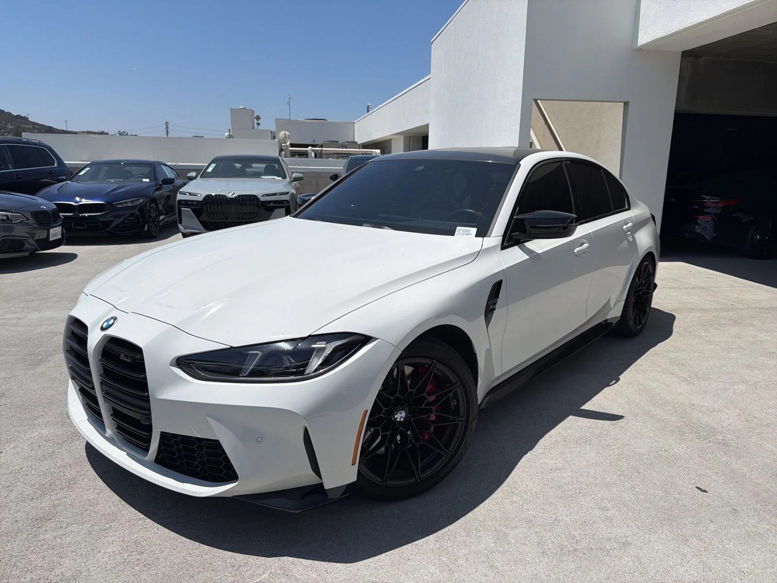 Certified Used 2025 Alpine White BMW Competition image 3