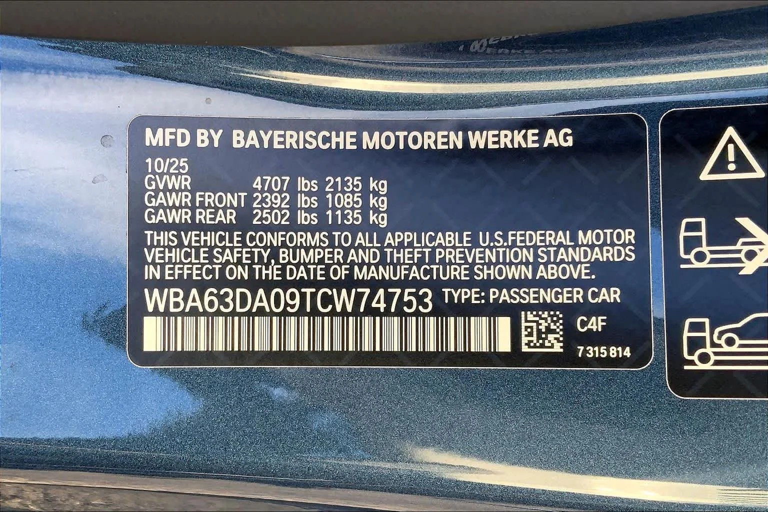 New 2026 Arctic Race Blue Metallic BMW 430i xDrive image 19