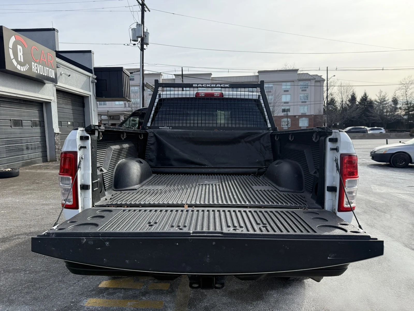 Used 2022 Bright White Clearcoat Ram Tradesman 4X4 CREW CAB 6