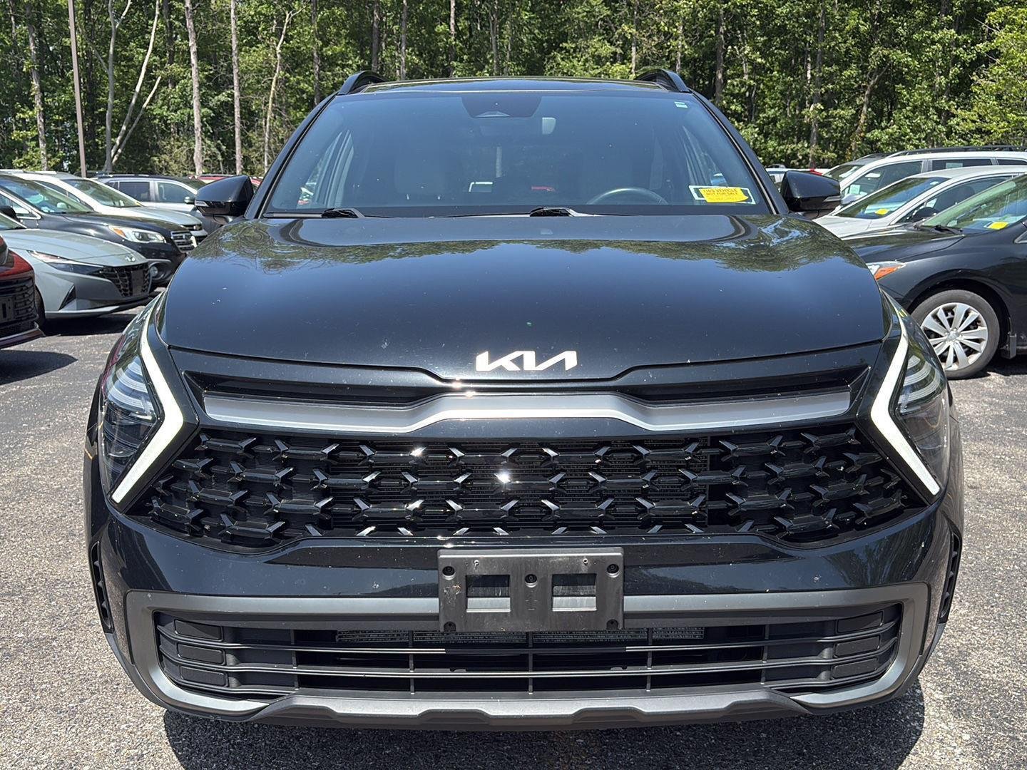 Used 2024 Ebony Black Kia X-Line image 14