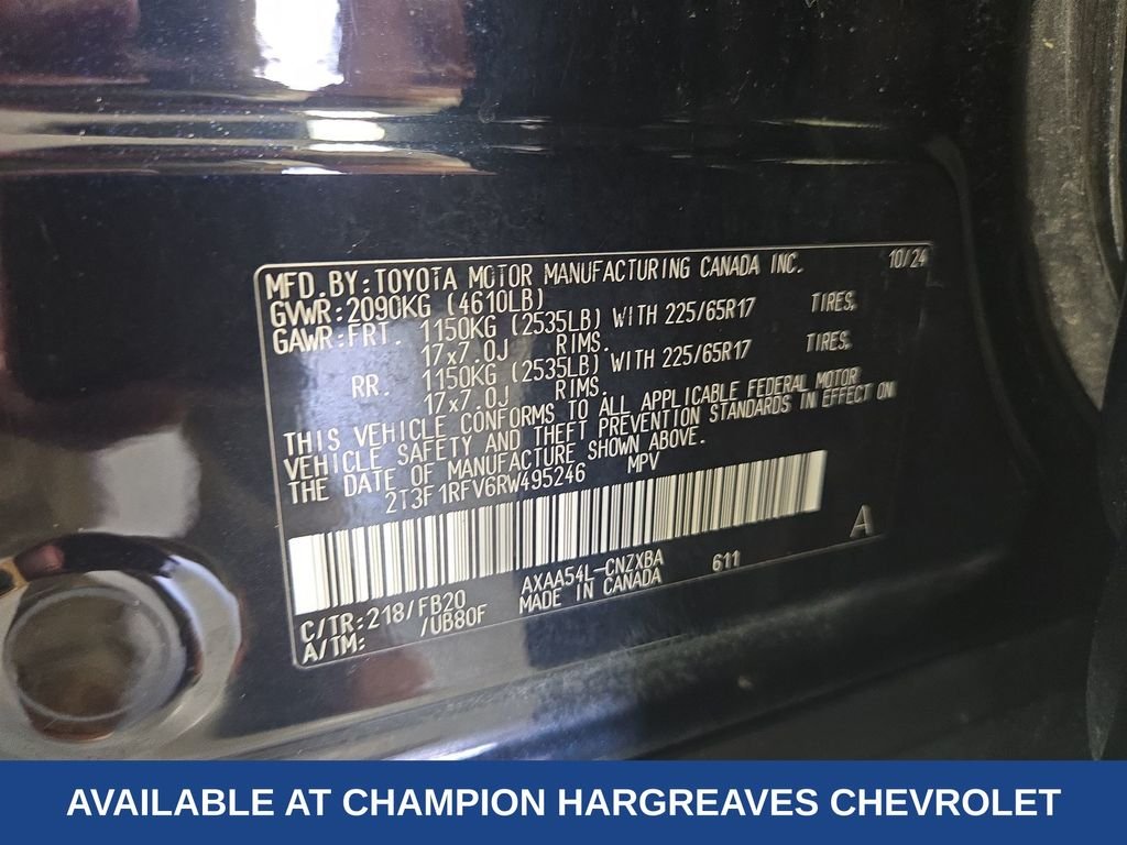 Used 2024 Midnight Black Metallic Toyota LE image 42