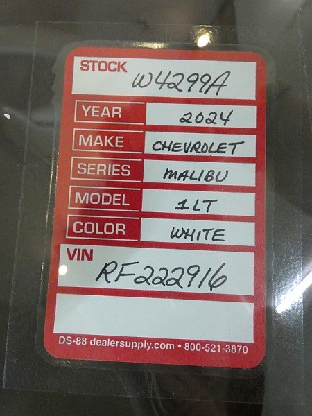 Used 2024 SUMMIT WHITE Chevrolet 4dr Sdn 1LT image 26