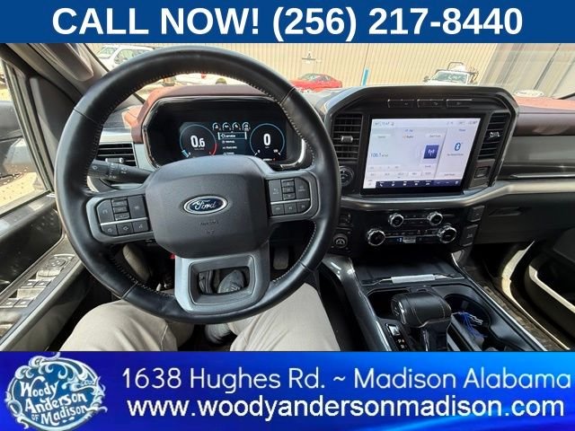 Used 2022 Carbonized Gray Metallic Ford Lariat image 10