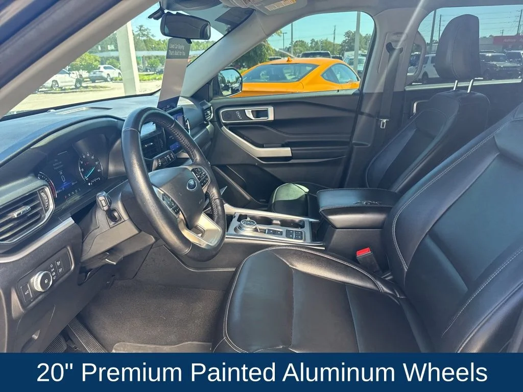 Certified Used 2021 Infinite Blue Metallic Tinted Clearcoat Ford XLT image 13