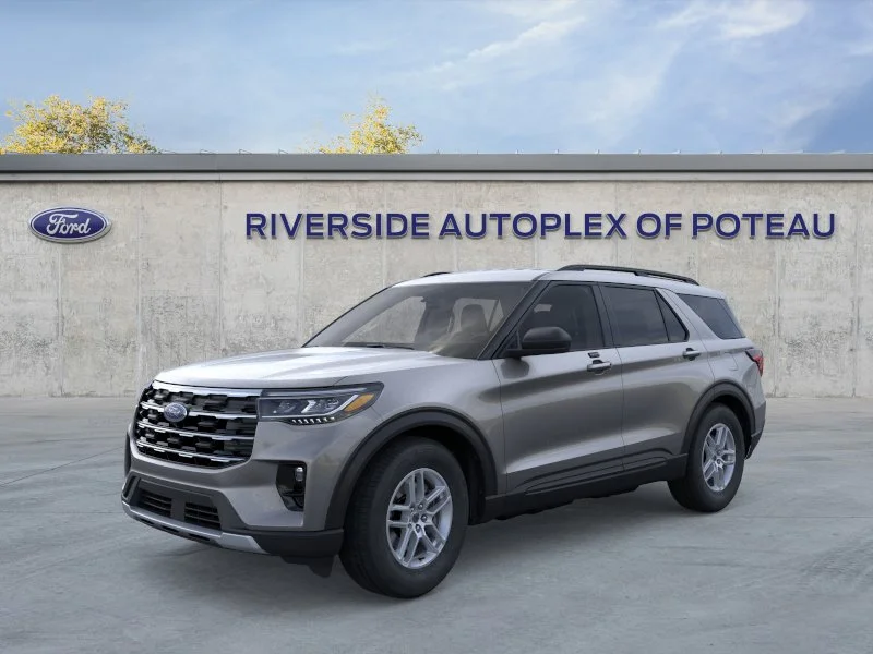 New 2026 Carbonized Gray Metallic Ford Active image 1