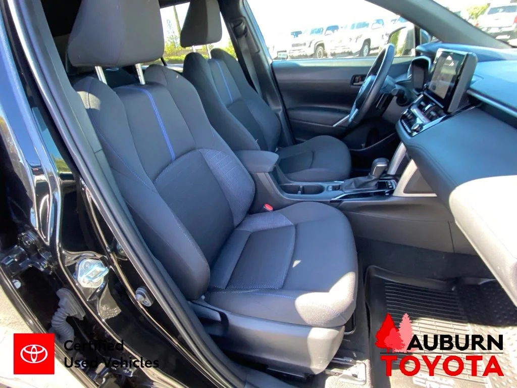 Certified Used 2024 Jet Black Toyota Hybrid SE image 16