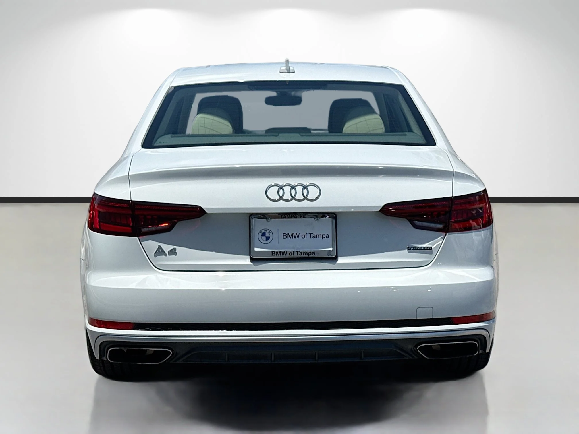 Used 2019 Glacier White Metallic Audi Premium image 4