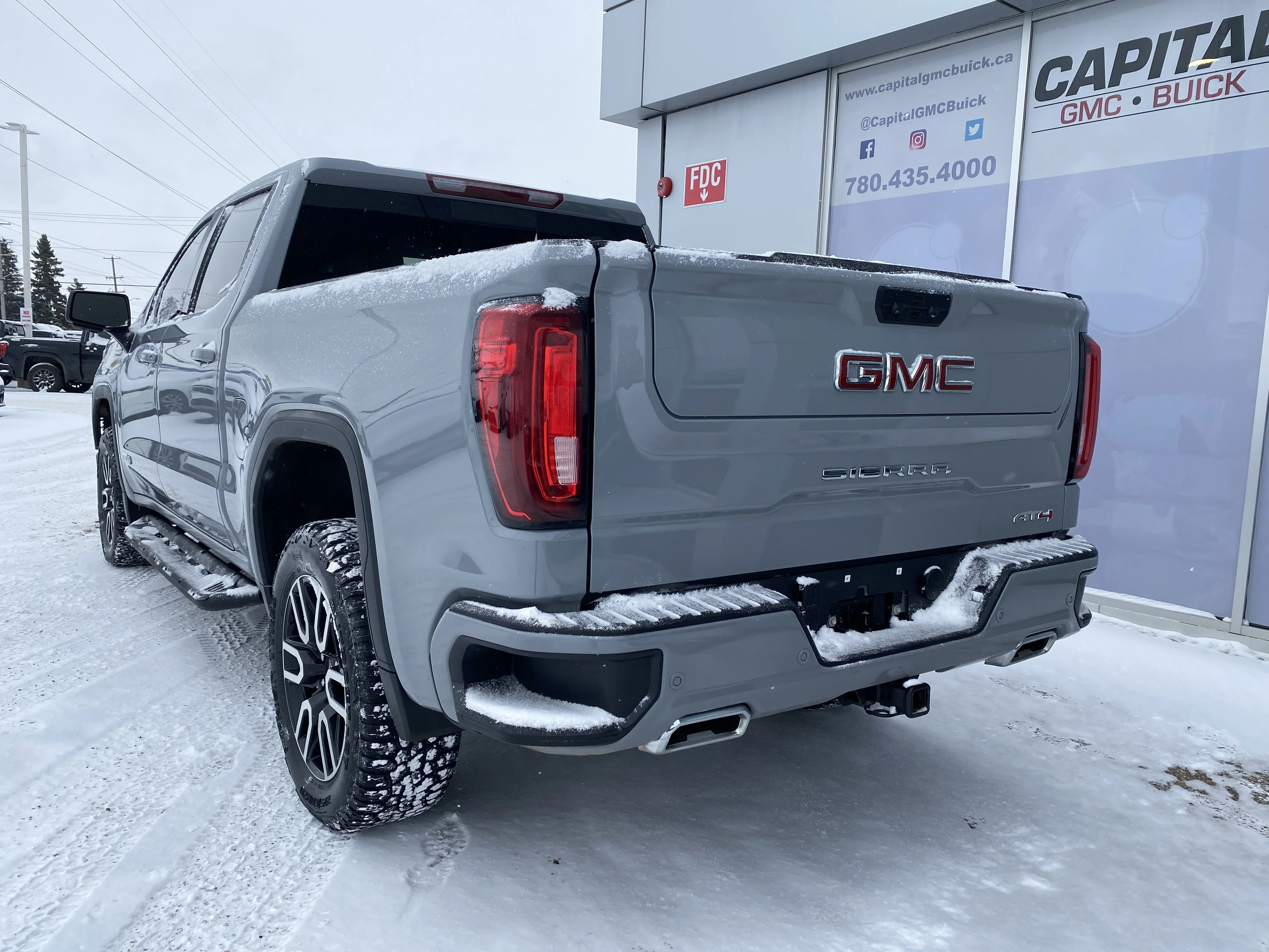 Certified Used 2025 Gray GMC Crew Cab AT4 * 360 CAMERA * 3.0L DIESEL * LANE DEPARTURE * image 3