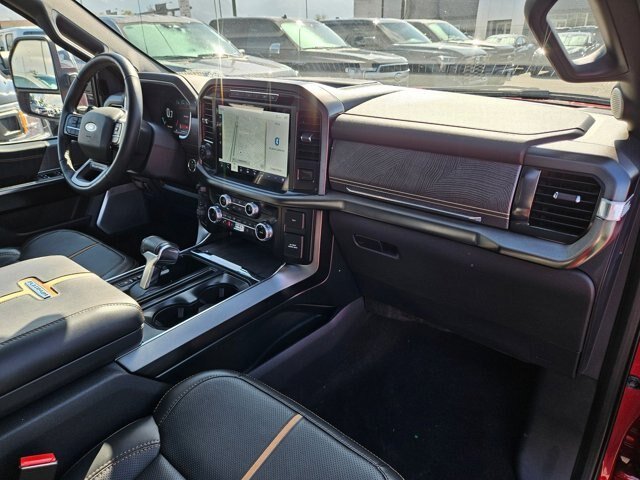 Used 2023 Rapid Red Metallic Tinted Clearcoat Ford Platinum image 69