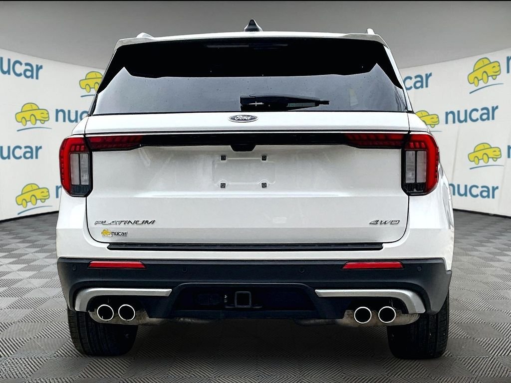Used 2025 Star White Metallic Tri-Coat Ford Platinum image 5