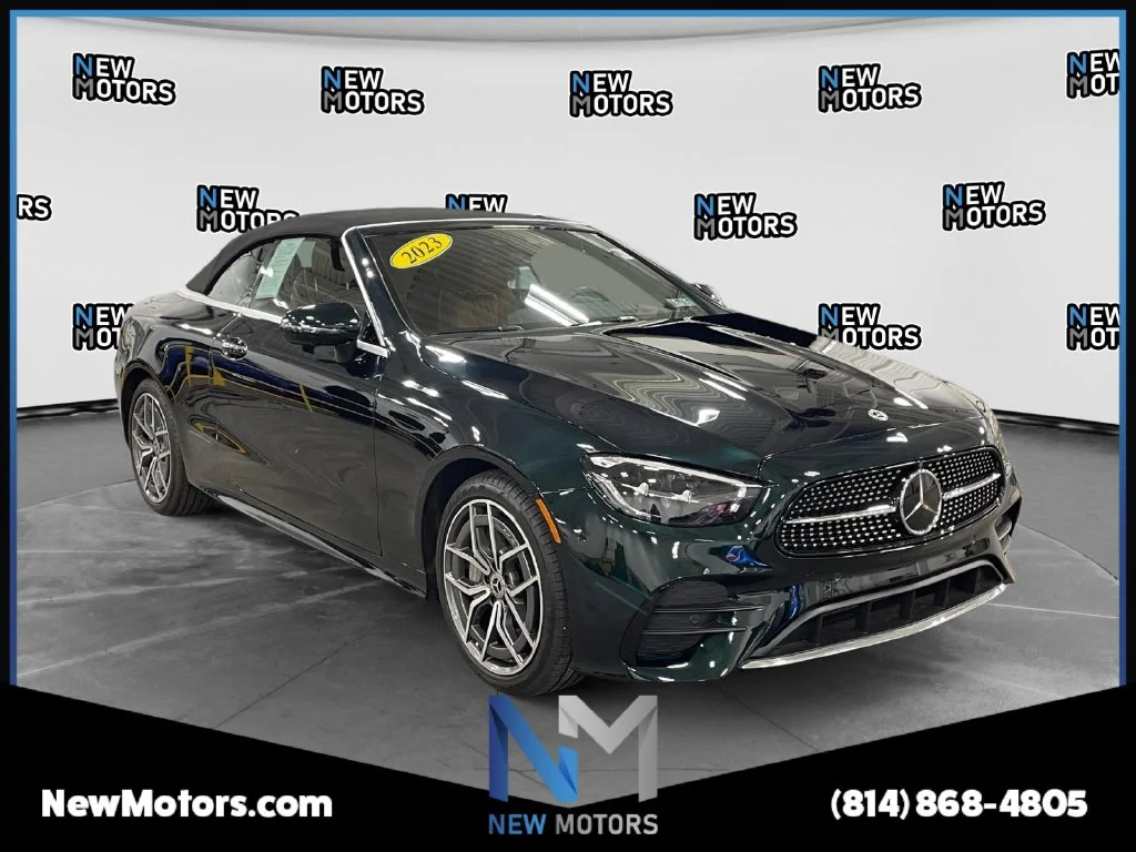 Used 2023 Emerald Green Metallic Mercedes-Benz E 450 image 7