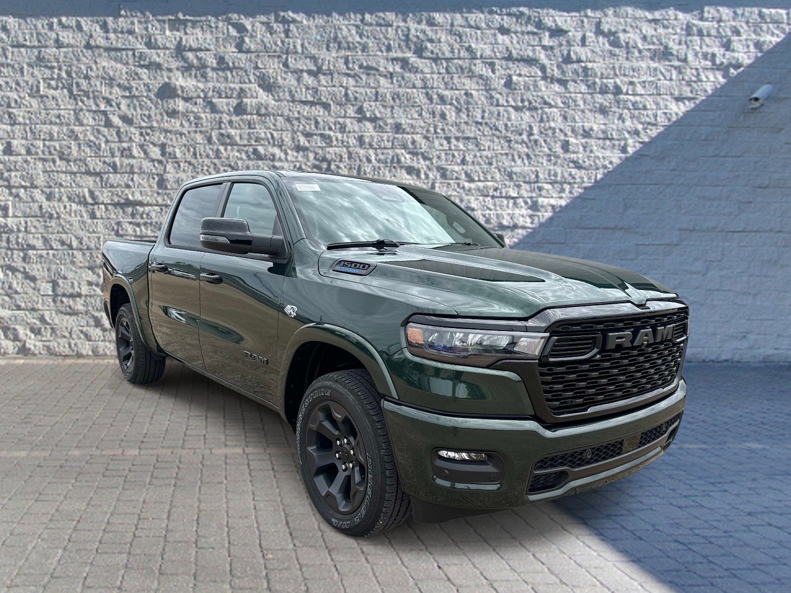 New 2026 Serrano-Green Metallic Exterior Paint RAM Big Horn image 1