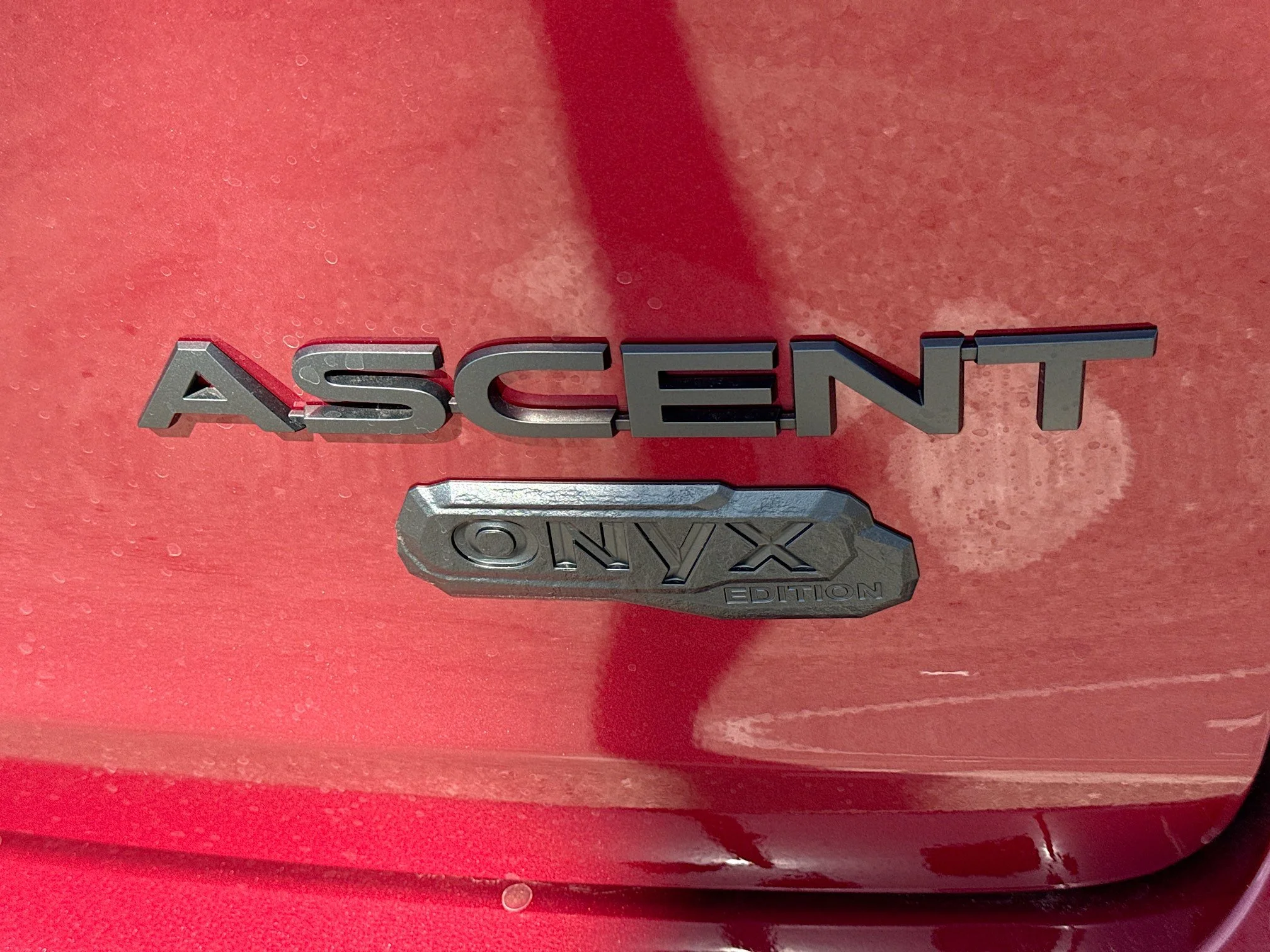 New 2026 Crimson Red Pearl Subaru Onyx Edition Touring image 11