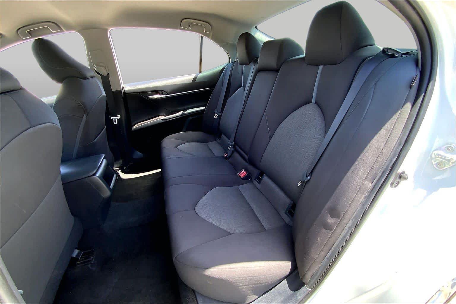 Used 2021 Super White Toyota LE image 20