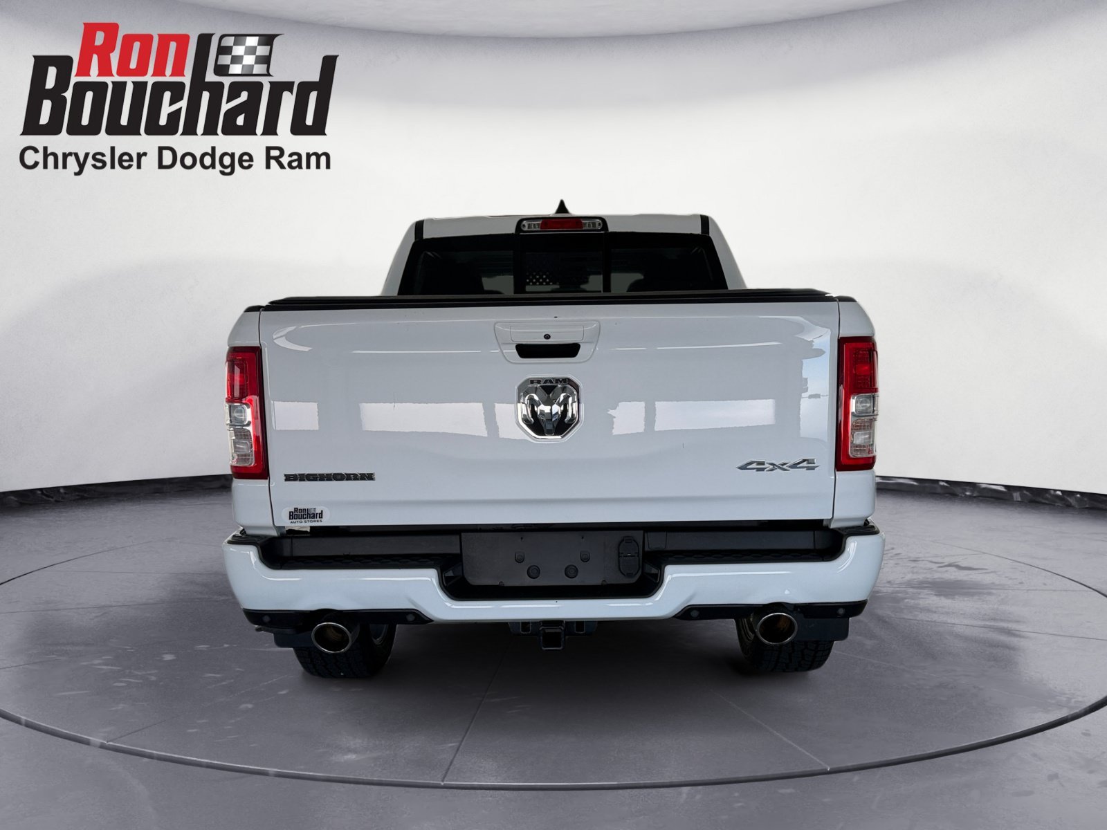 Used 2022 Bright White Clearcoat Ram Big Horn image 3