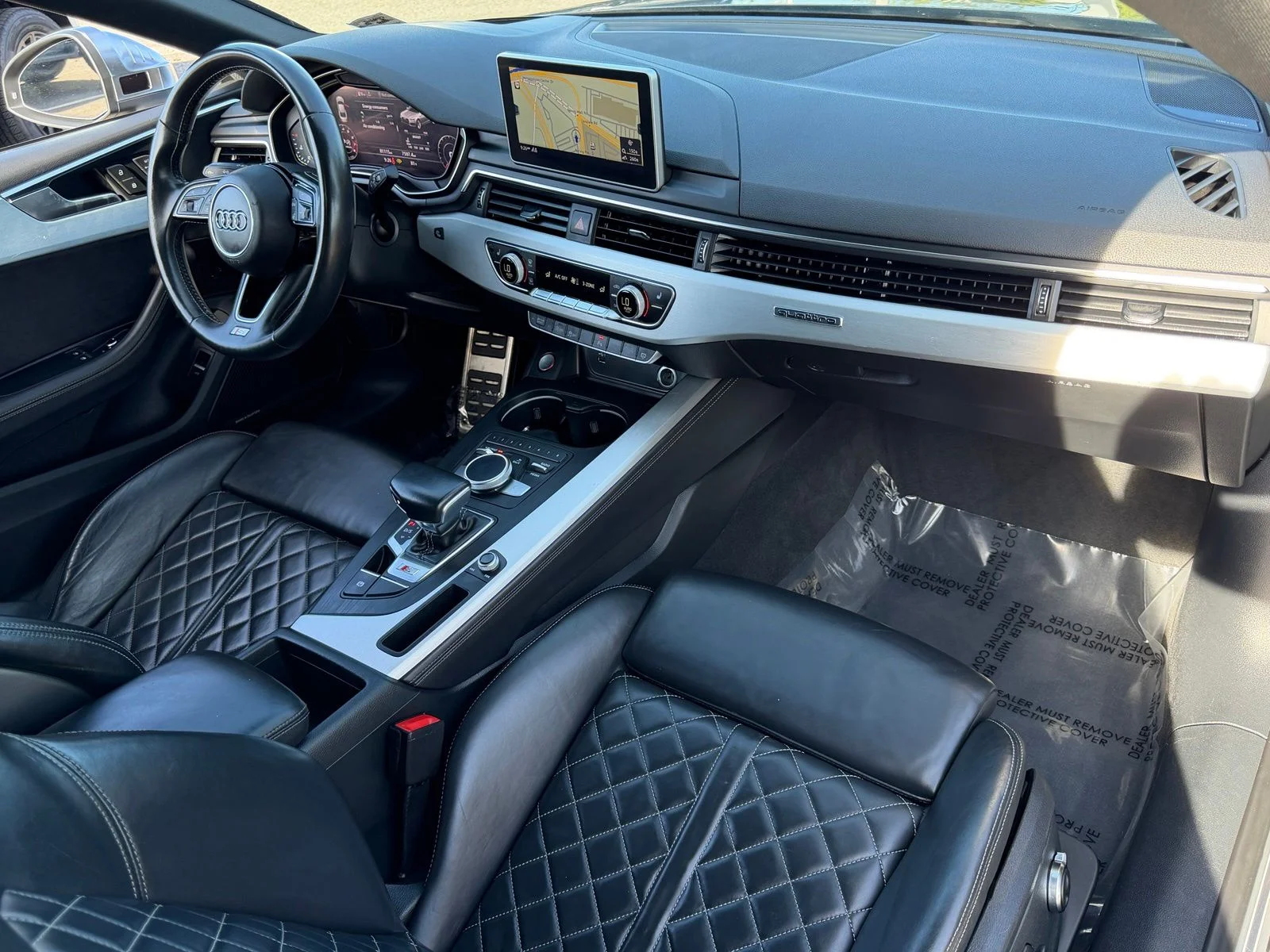 Used 2018 Daytona Gray Pearl Effect Audi 3.0T Prestige image 38