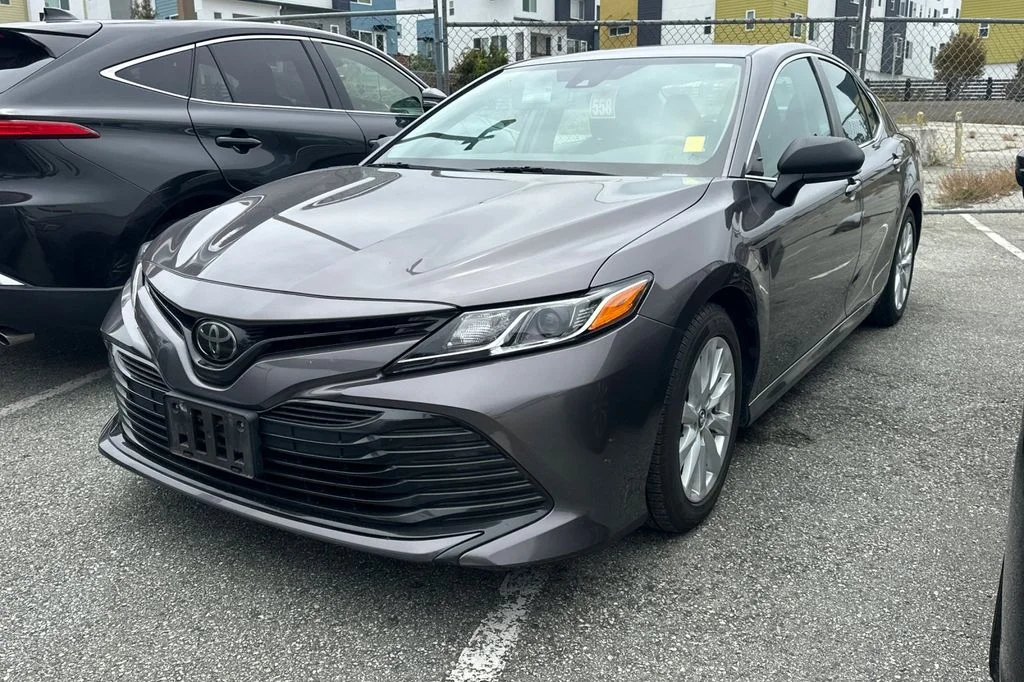 Certified Used 2020 Gray Toyota LE image 2