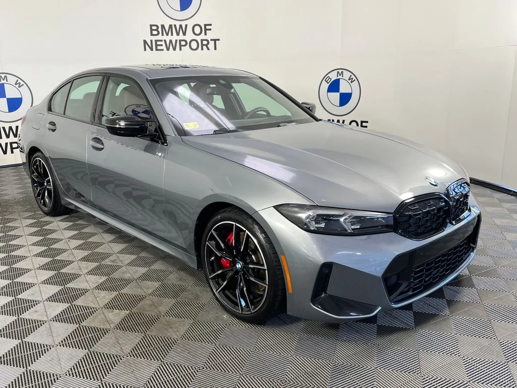 Certified Used 2024 Skyscraper Grey Metallic BMW M340i xDrive image 1