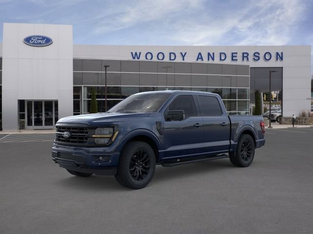 New 2026 Antimatter Blue Metallic Ford XLT image 1