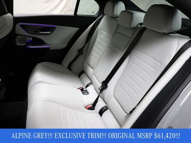 Certified Used 2026 MANUFAKTUR Alpine Grey Mercedes-Benz C 300 image 12