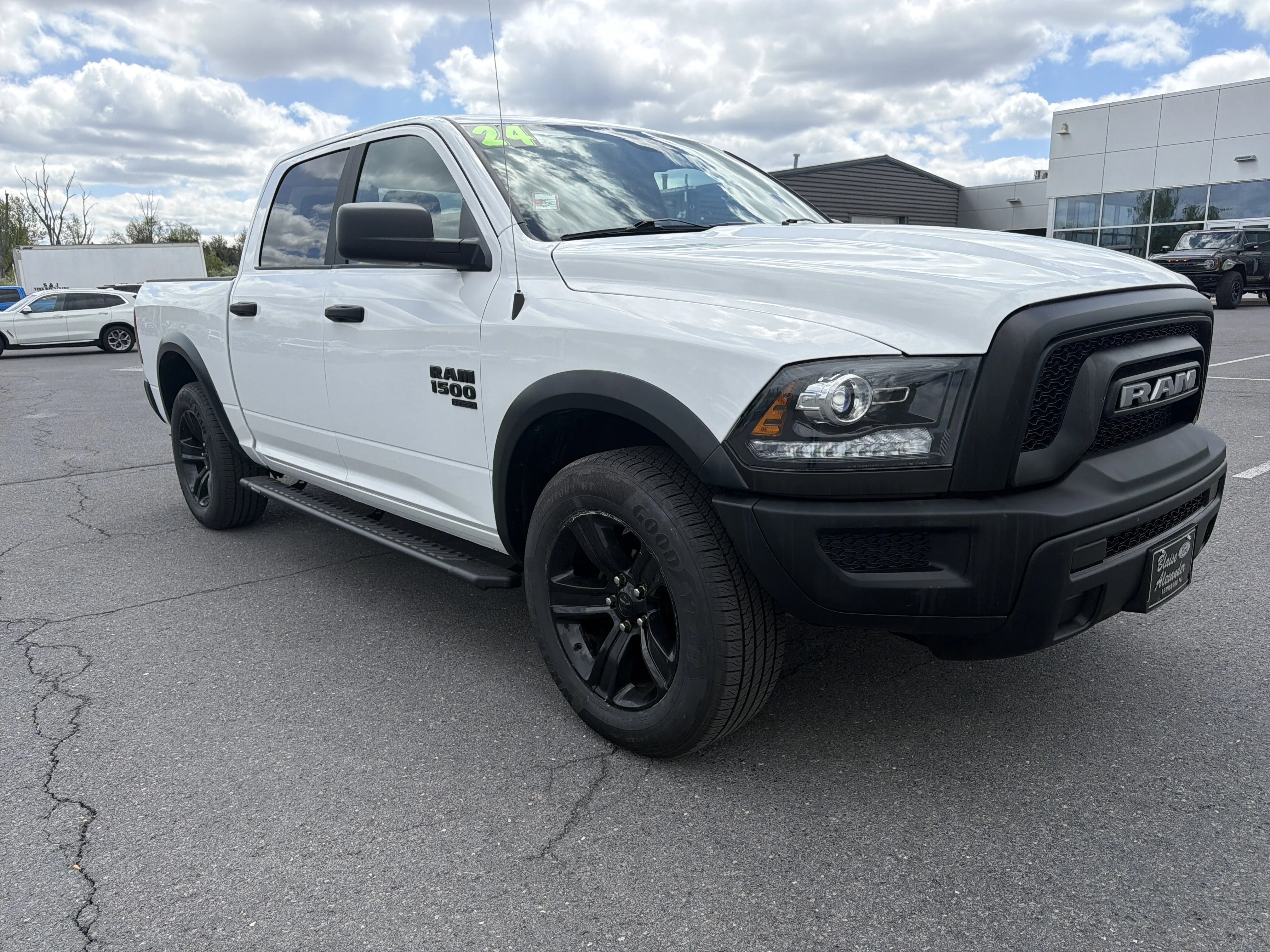 Used 2024 Bright White Clearcoat Ram Warlock image 1