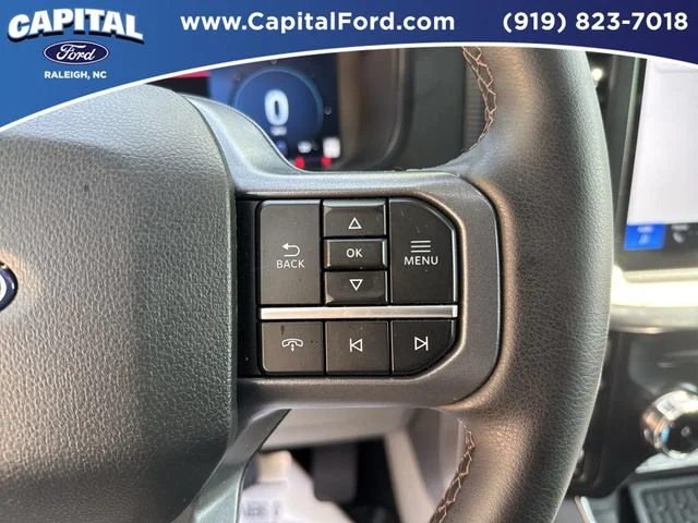 Used 2025 Blue Ford Lariat image 24