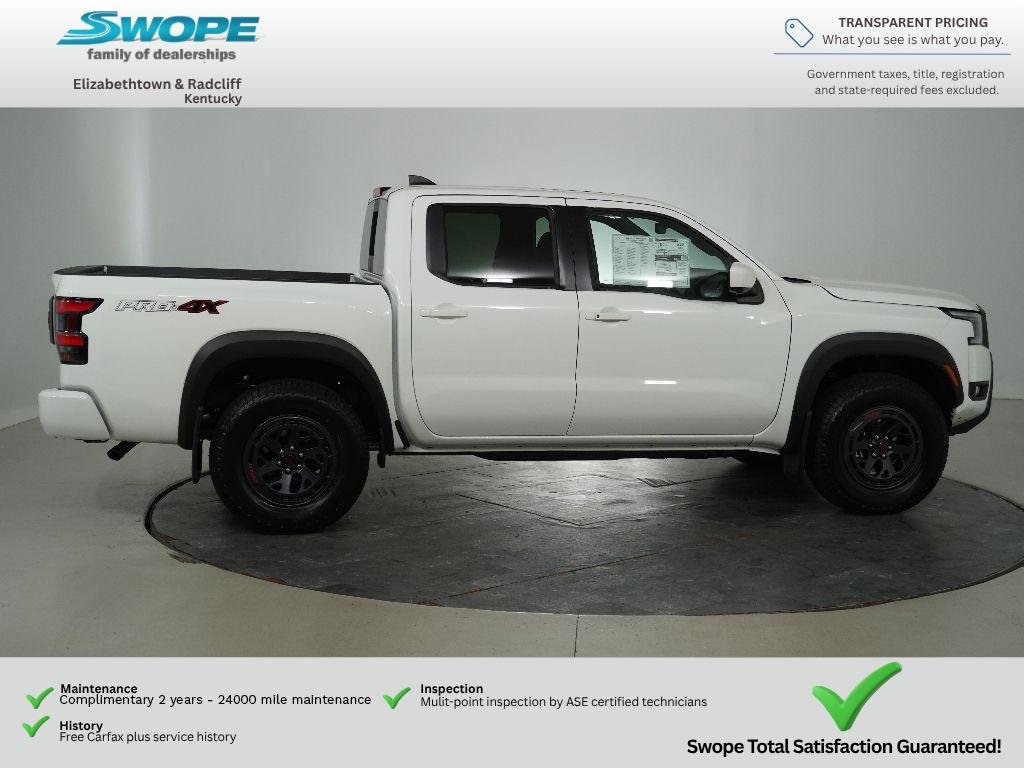 New 2026 Glacier White Nissan Crew Cab PRO-4X® image 3