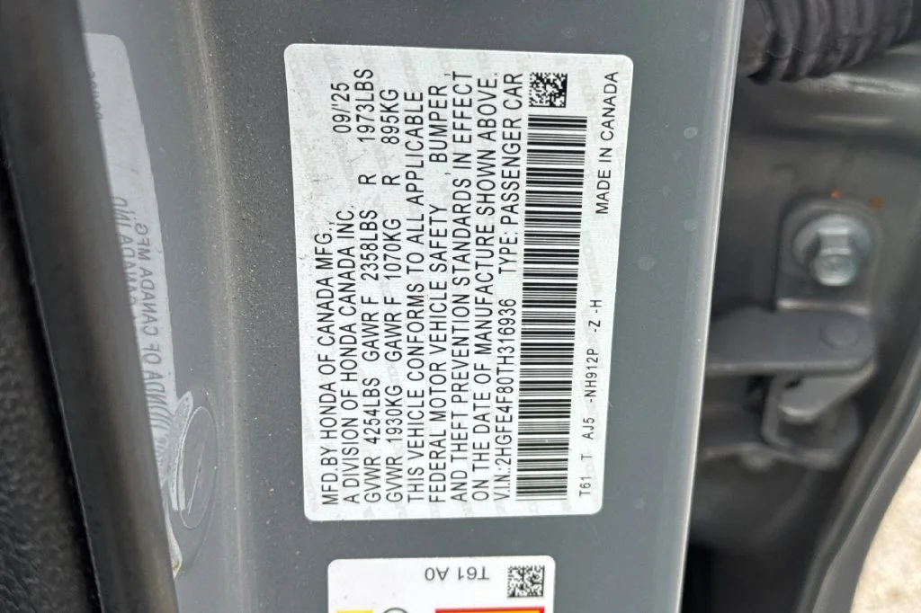 Used 2026 Urban Gray Pearl Honda Sport Touring image 34