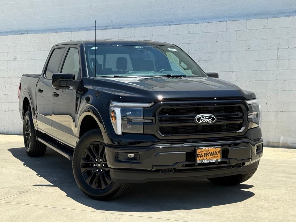 New 2026 Agate Black Metallic Ford Lariat® image 2