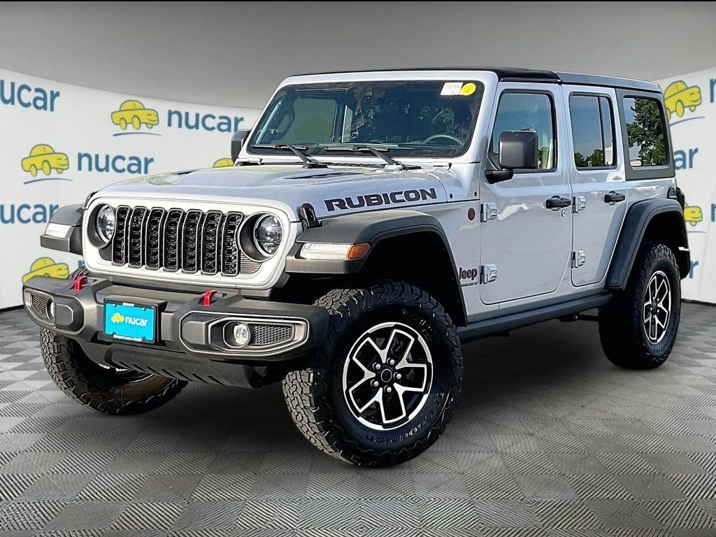 Used 2024 Silver Jeep Rubicon image 3
