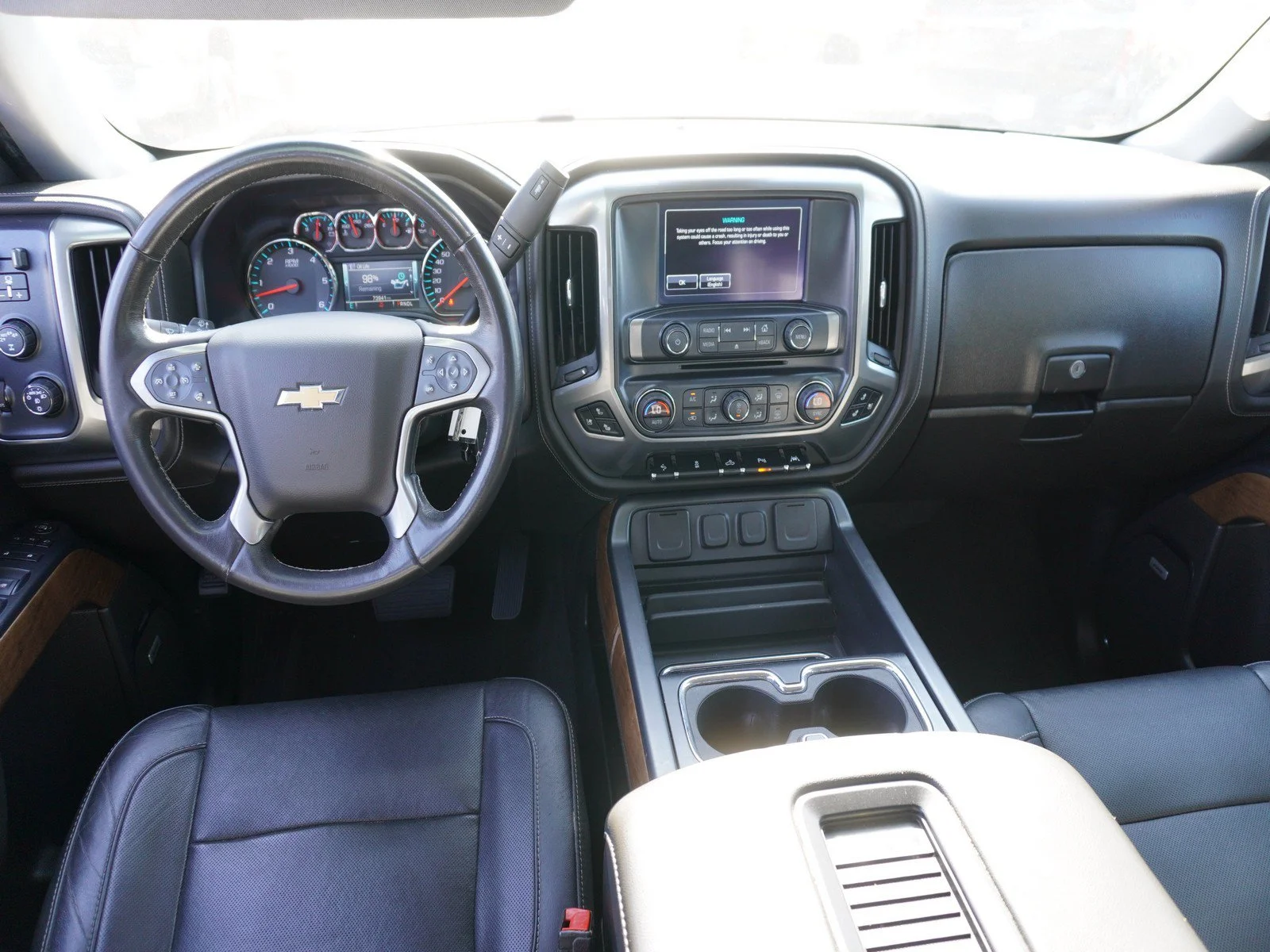 Used 2018 Deep Ocean Blue Metallic Chevrolet LTZ image 2