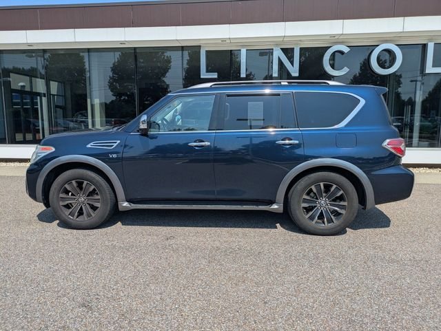Used 2017 Blue Nissan Platinum image 3